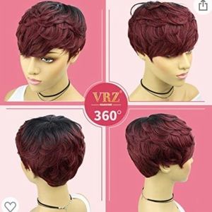 Short Pixie Cut Human Hair Wig